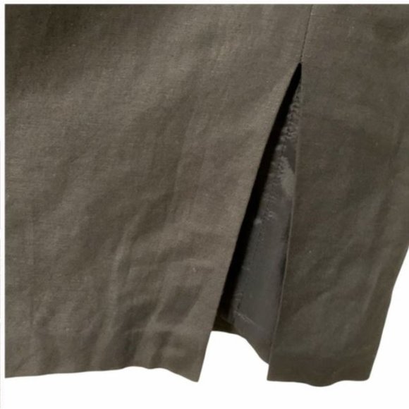 VTG Donna Morgan Black Midi Embroidered Dress sz14 - Picture 5 of 5